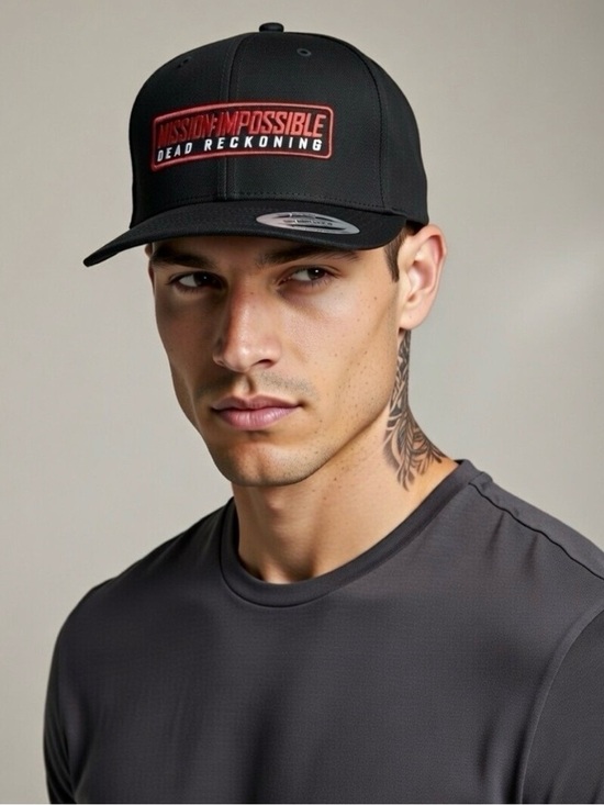 unknown Other - 🐶Mission Impossible Dead Reckoning Movie Black Snapback Hat